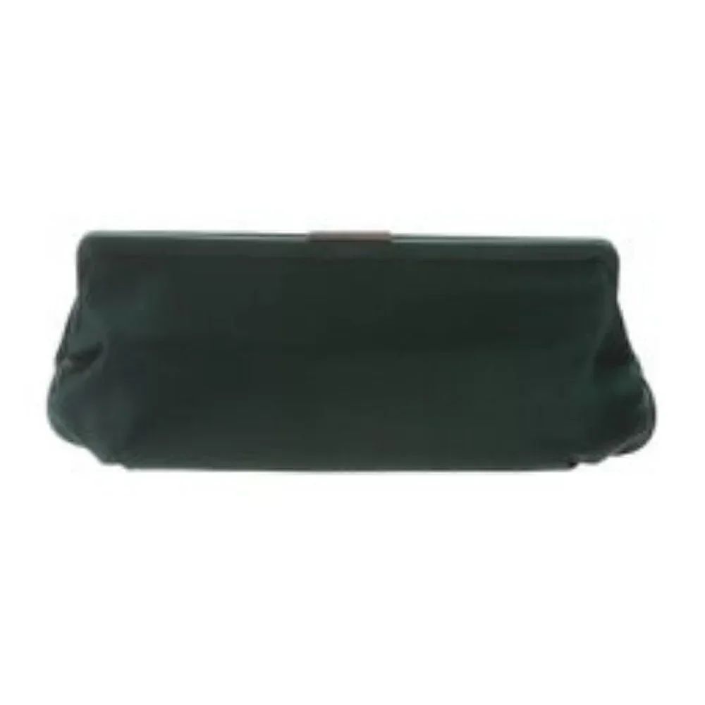 Tiffany & Co. Holly Satin Clutch - Green - EUC